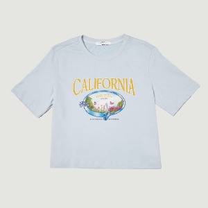 행텐 여성 캘리포니아 그래픽 티셔츠 10470-131-415-05